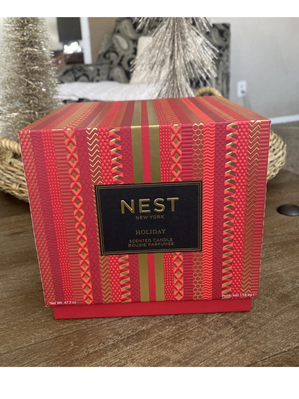 Nest Fragrance New York
Holiday 4 Wick Luxury Candle
47.3 oz